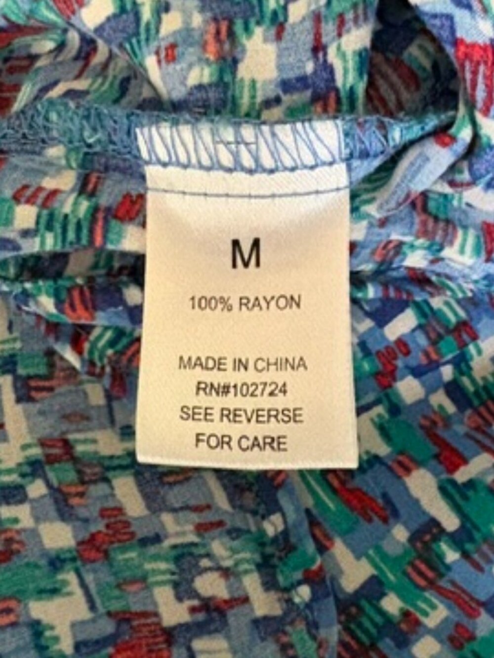 Grand & Greene print shirt - Picture 9 of 9